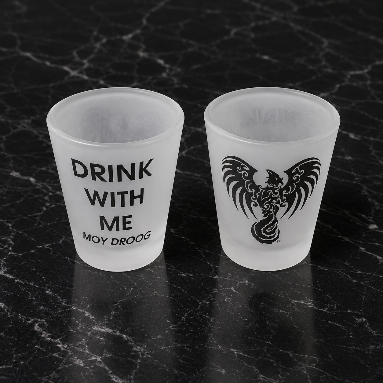 Drink With Me Shot Glass