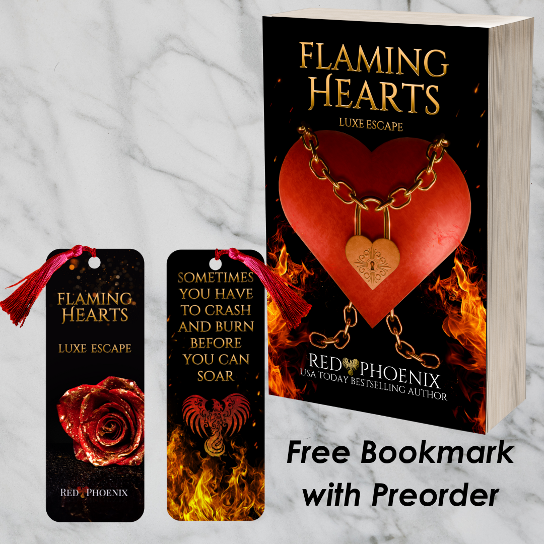 Flaming Hearts (Luxe Escape #2) Signed Book - PREORDER