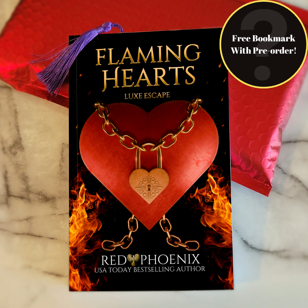 Flaming Hearts (Luxe Escape #2) Signed Book - PREORDER