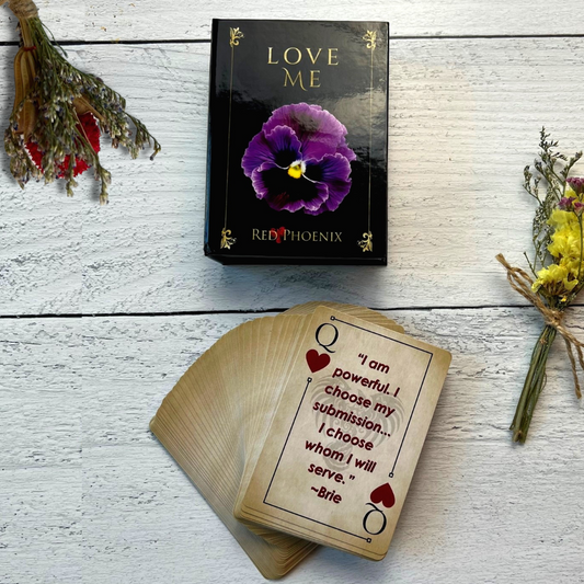 "Play With Me" Brie Playing Cards