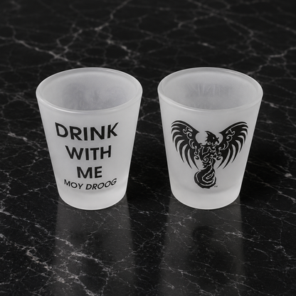 Drink With Me Shot Glass