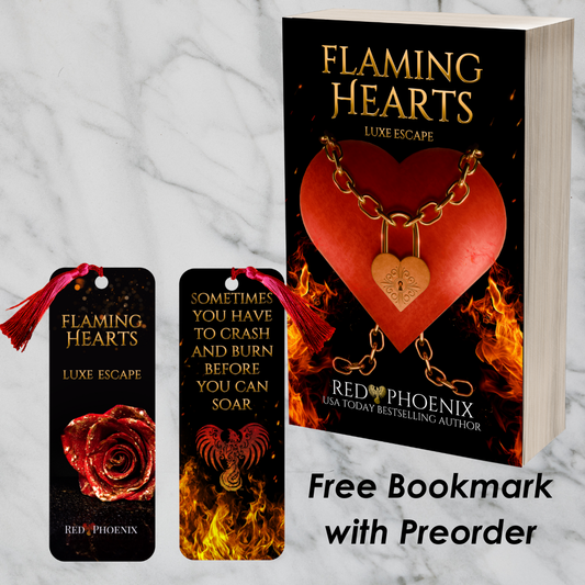 Flaming Hearts (Luxe Escape #2) Signed Book - PREORDER