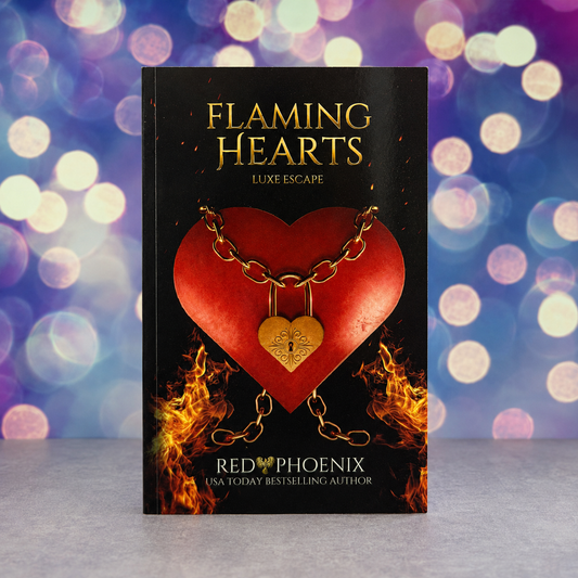 Flaming Hearts (Luxe Escape #2) Signed Book