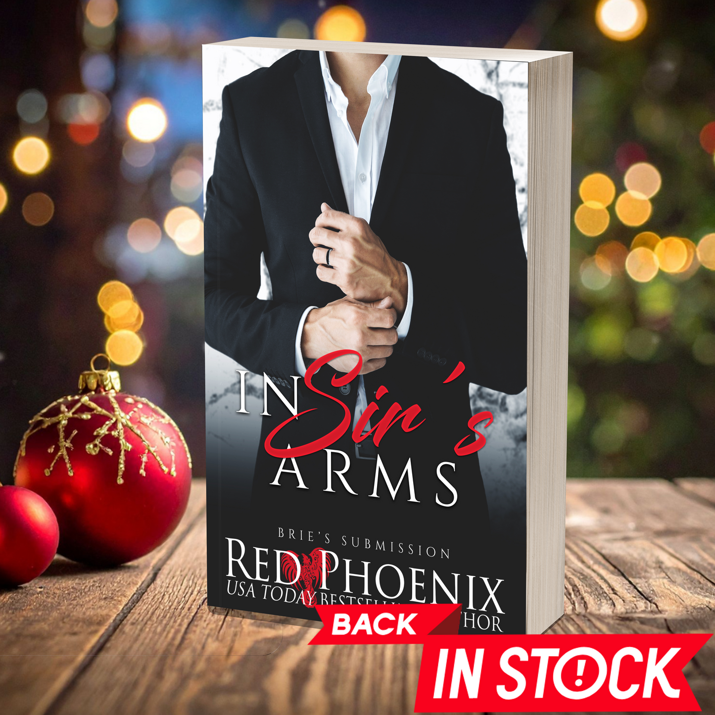 In Sir's Arms (Brie's Submission #16) Signed Book