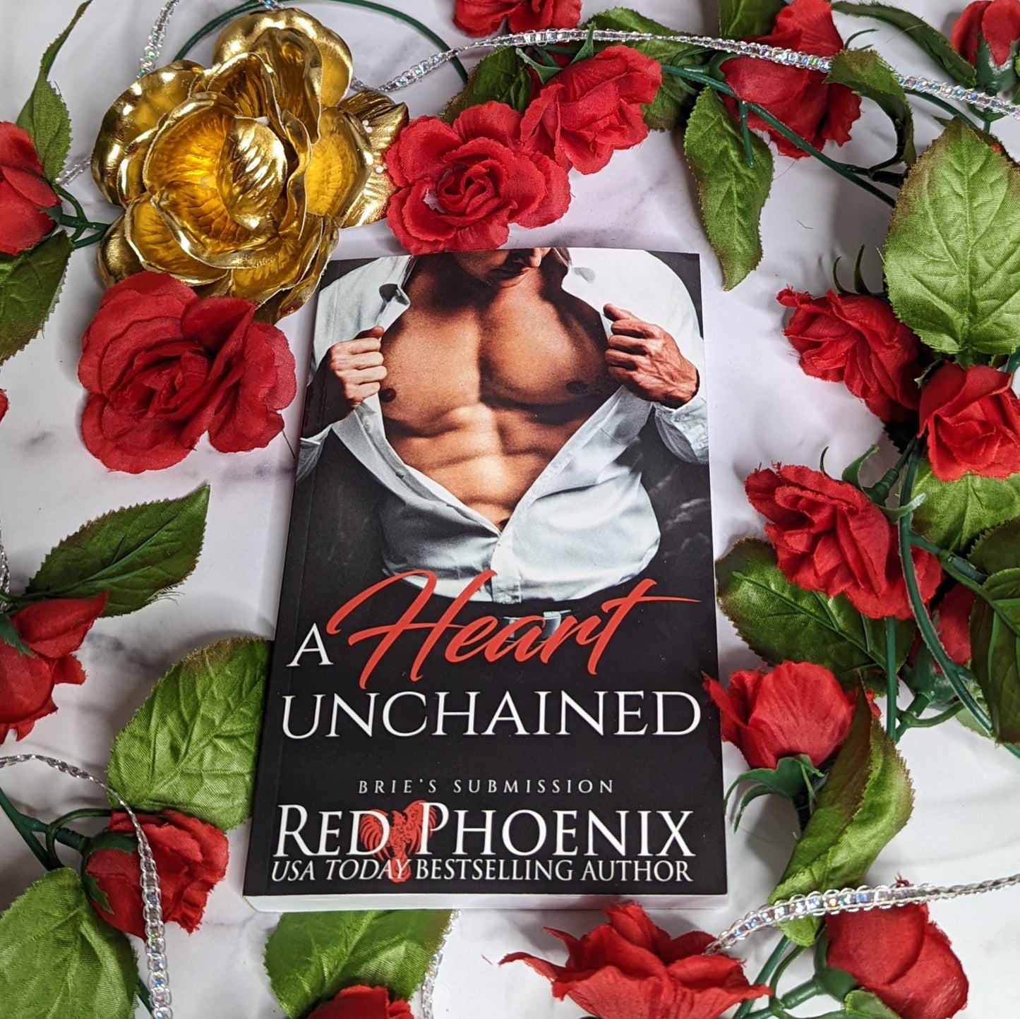 A Heart Unchained (Brie's Submission #23) Signed Book