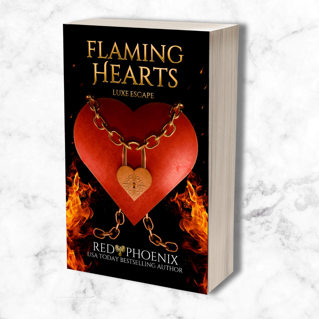 Flaming Hearts (Luxe Escape #2) Signed Book